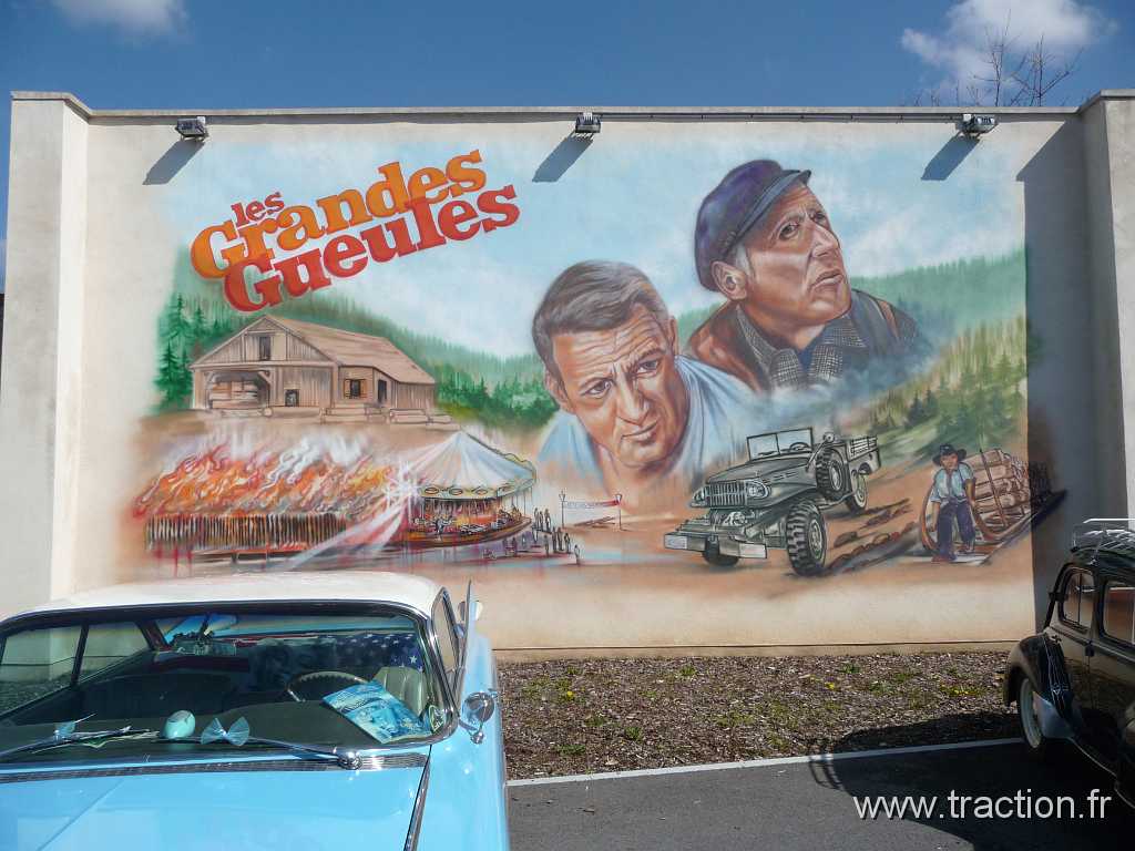 Vagney (9).JPG - 26/03/2016 - 88120 VAGNEY - 30ème bourse d'èchanges - L'ENTR'ACTES Cinéma, ll'affiche : les Grandes Gueules avec Lino Ventura et André Bourvil